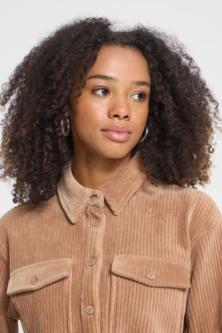 IHTAMARY Shirt Toasted Coconut / Brown