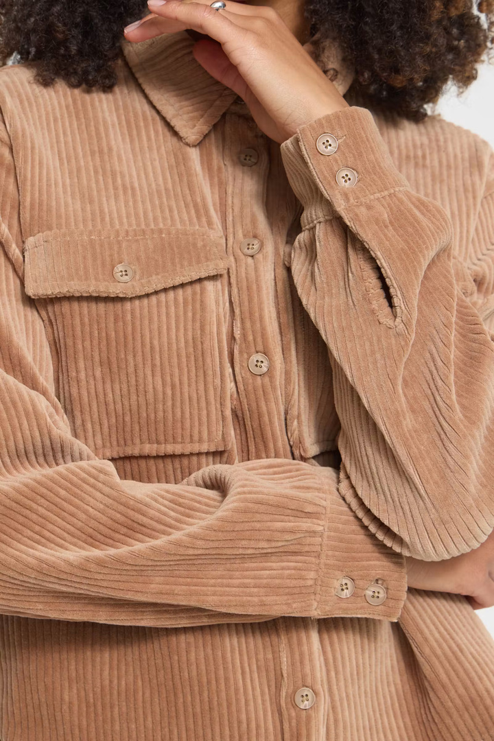 IHTAMARY Shirt Toasted Coconut / Brown