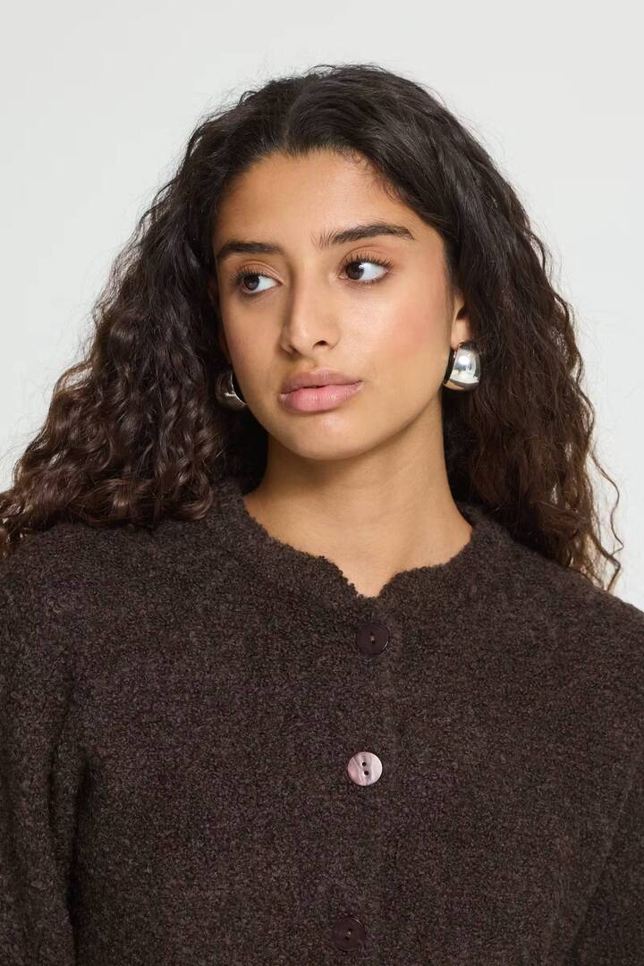 IHBLARISA Cardigan Coffee Bean / Brown