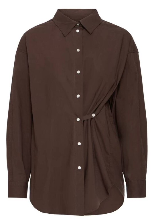 IHKAYSA Shirt Coffee Bean / Brown