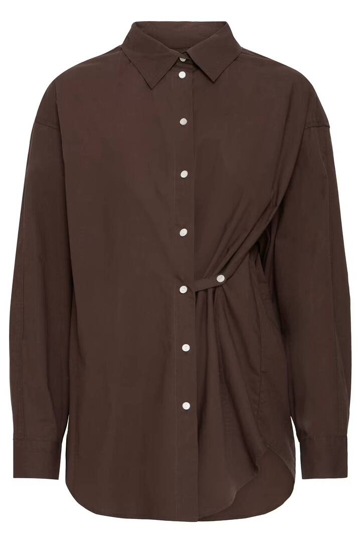 IHKAYSA Shirt Coffee Bean / Brown