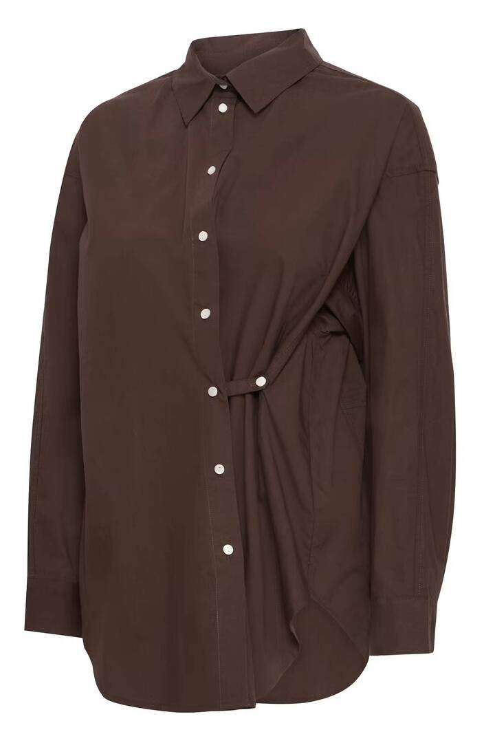 IHKAYSA Shirt Coffee Bean / Brown