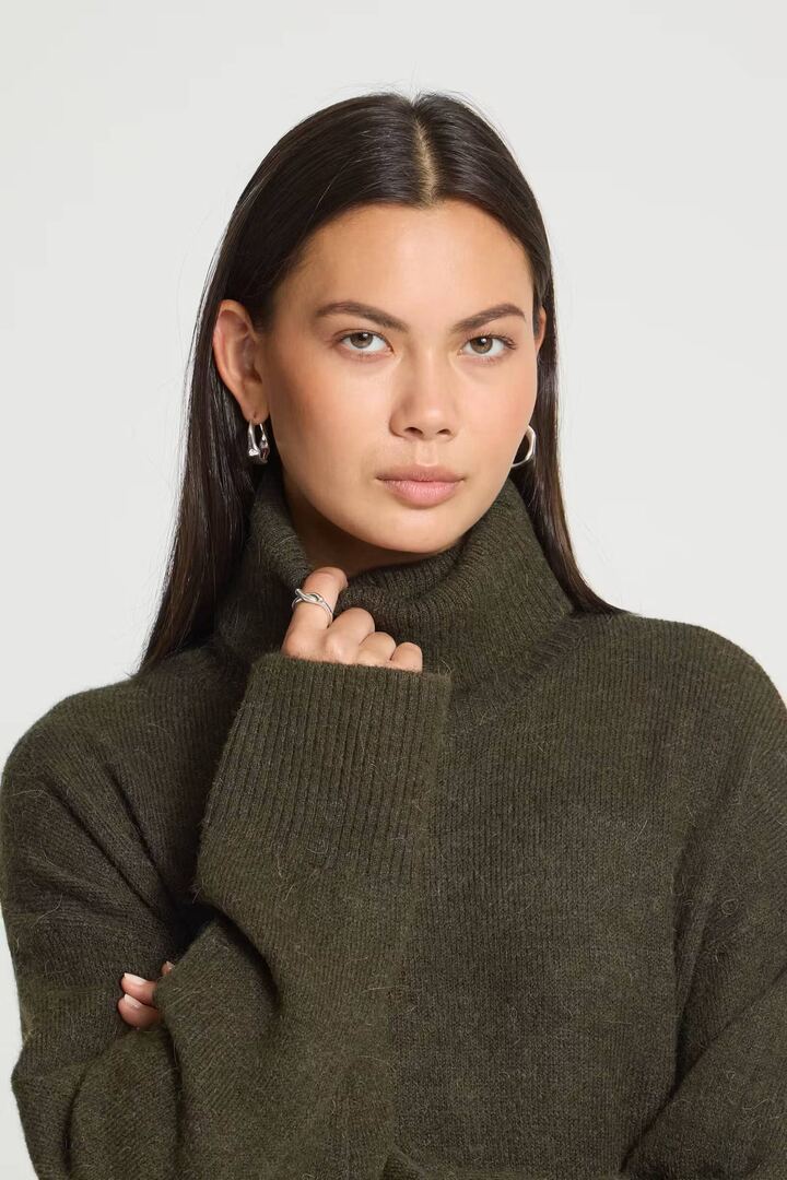 IHKAMARA Pullover Raisin / Green