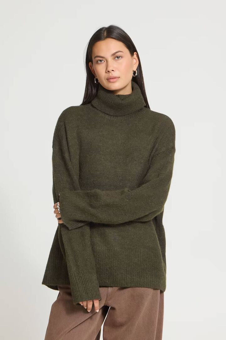 IHKAMARA Pullover Raisin / Green