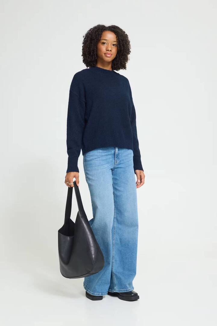 IHSAGE Knit Maritime Blue