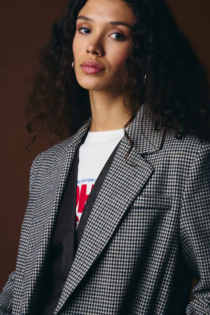 IHLUBANA Jacket Grey Check
