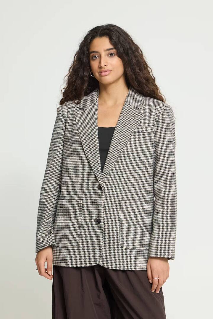IHLUBANA Jacket Grey Check