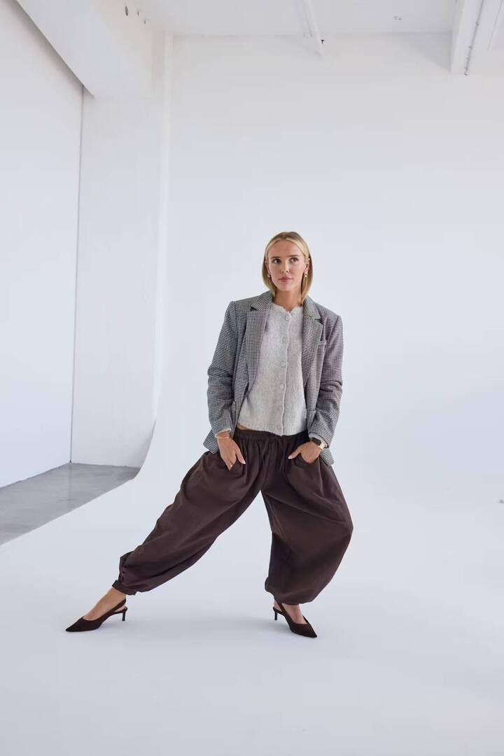 IHLUBANA Jacket Grey Check