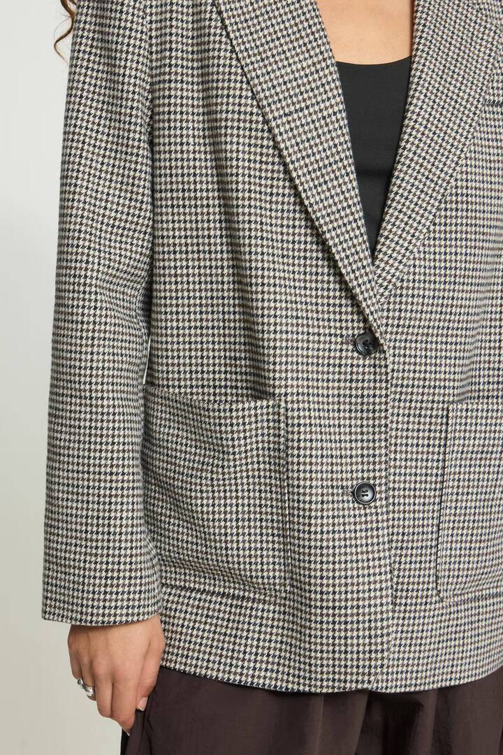 IHLUBANA Jacket Grey Check