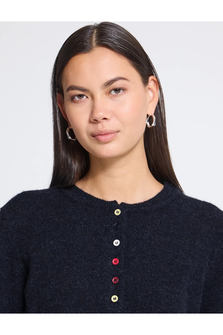 IHFANNY Cardigan Total Eclipse/ Blue