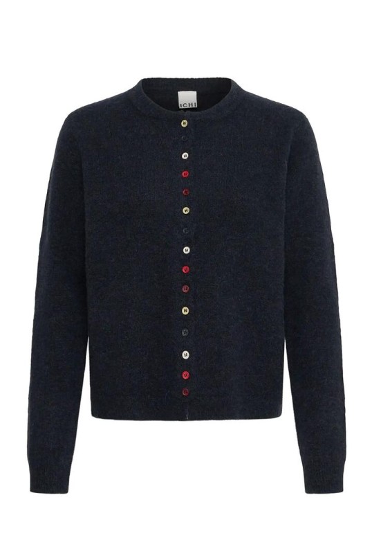 IHFANNY Cardigan Total Eclipse/ Blue