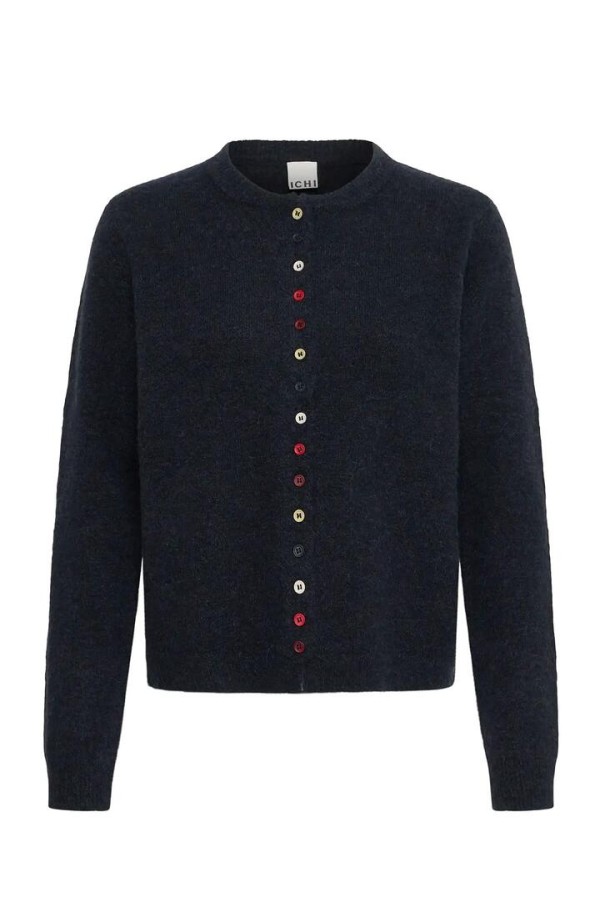 IHFANNY Cardigan Total Eclipse/ Blue