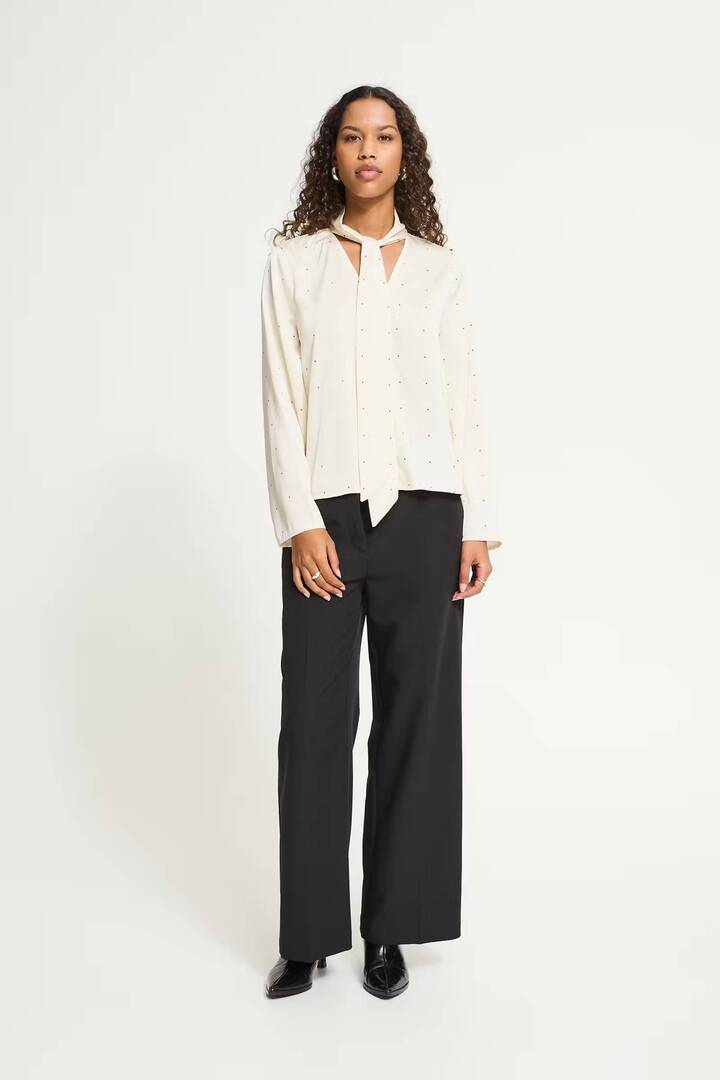 IHKALONI Shirt Birch Mini Dot / White