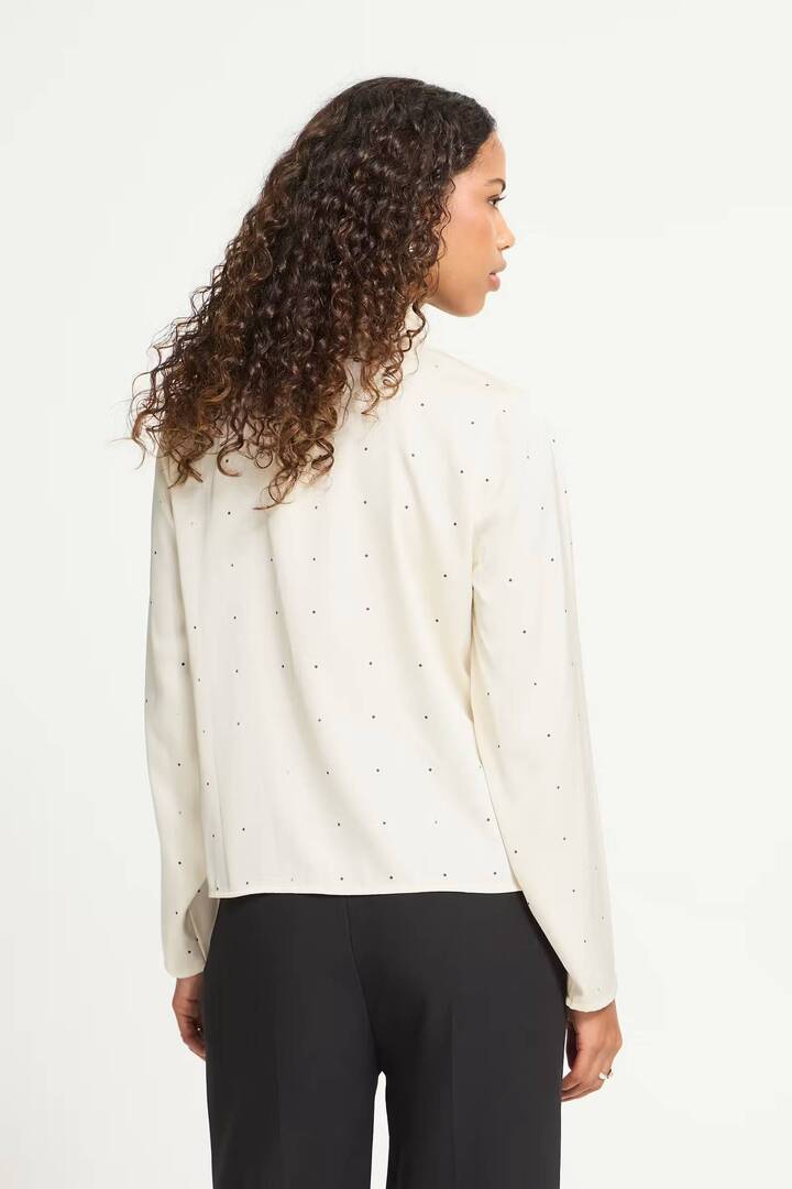 IHKALONI Shirt Birch Mini Dot / White