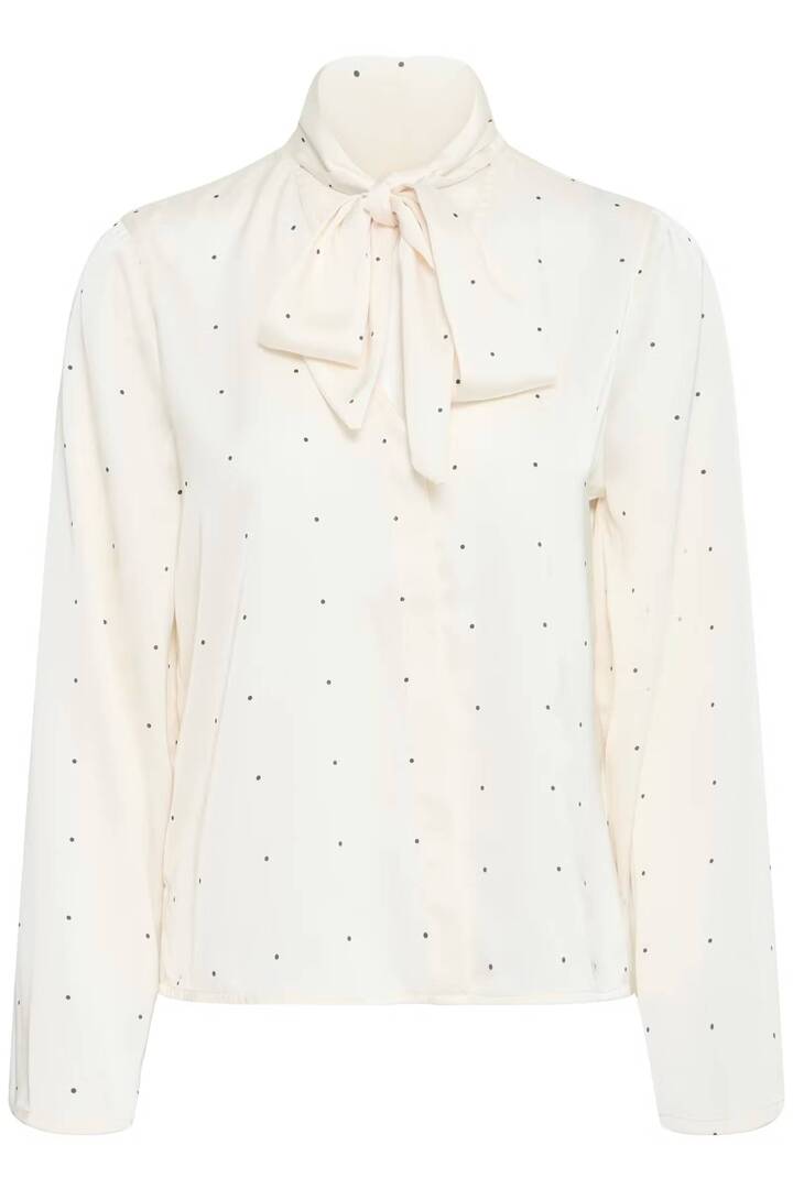 IHKALONI Shirt Birch Mini Dot / White