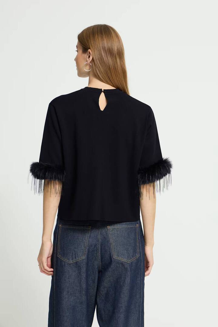 IHDALISE Knit Black