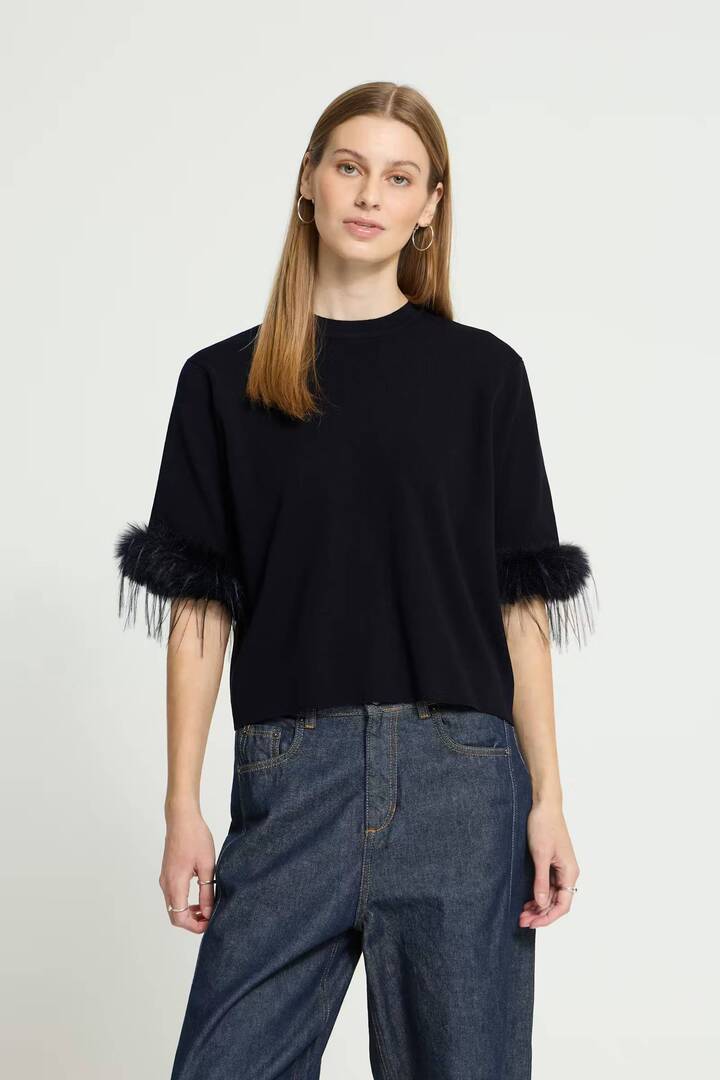 IHDALISE Knit Black