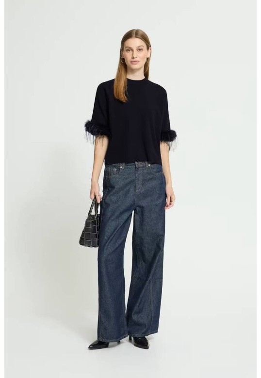 IHDALISE Knit Black