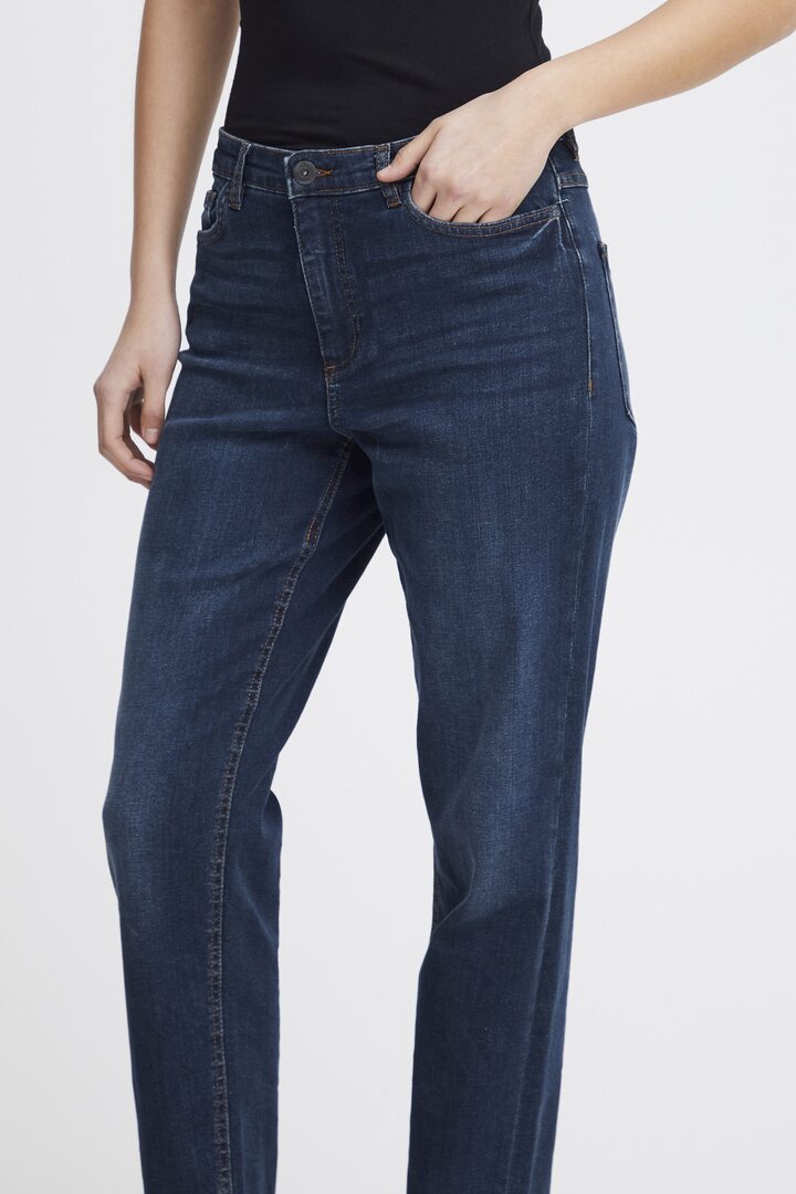 IHTWIGGY Jeans Dark Blue