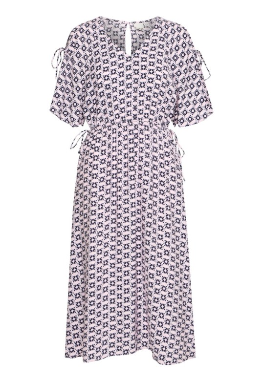 Ihfavira Dr Dresses Square Ikat Aop