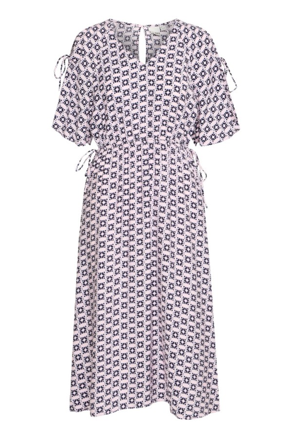 Ihfavira Dr Dresses Square Ikat Aop