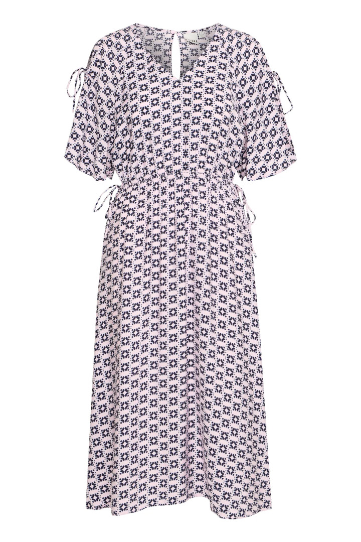 Ihfavira Dr Dresses Square Ikat Aop