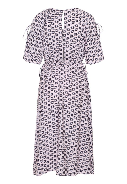 Ihfavira Dr Dresses Square Ikat Aop