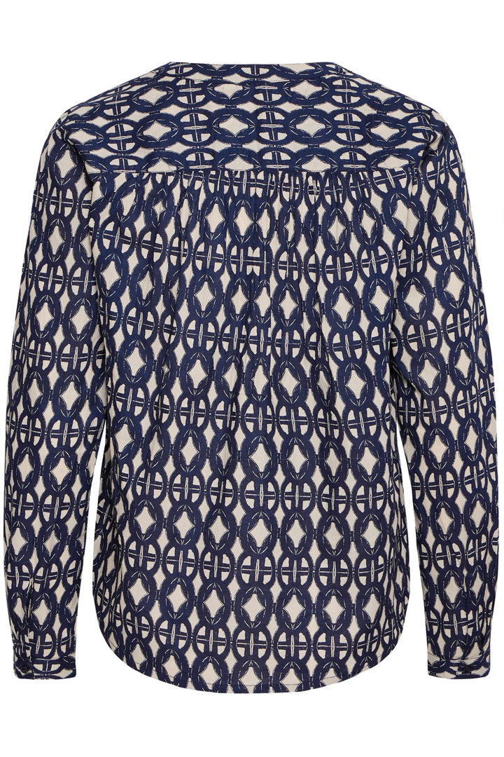 IHVALBORG SHIRT GRAPHIC STROKE AOP