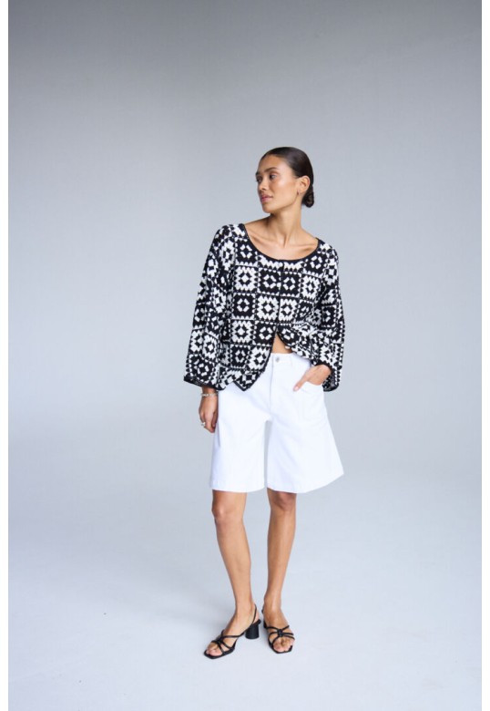 IHZIGGY SHORTS WHITE