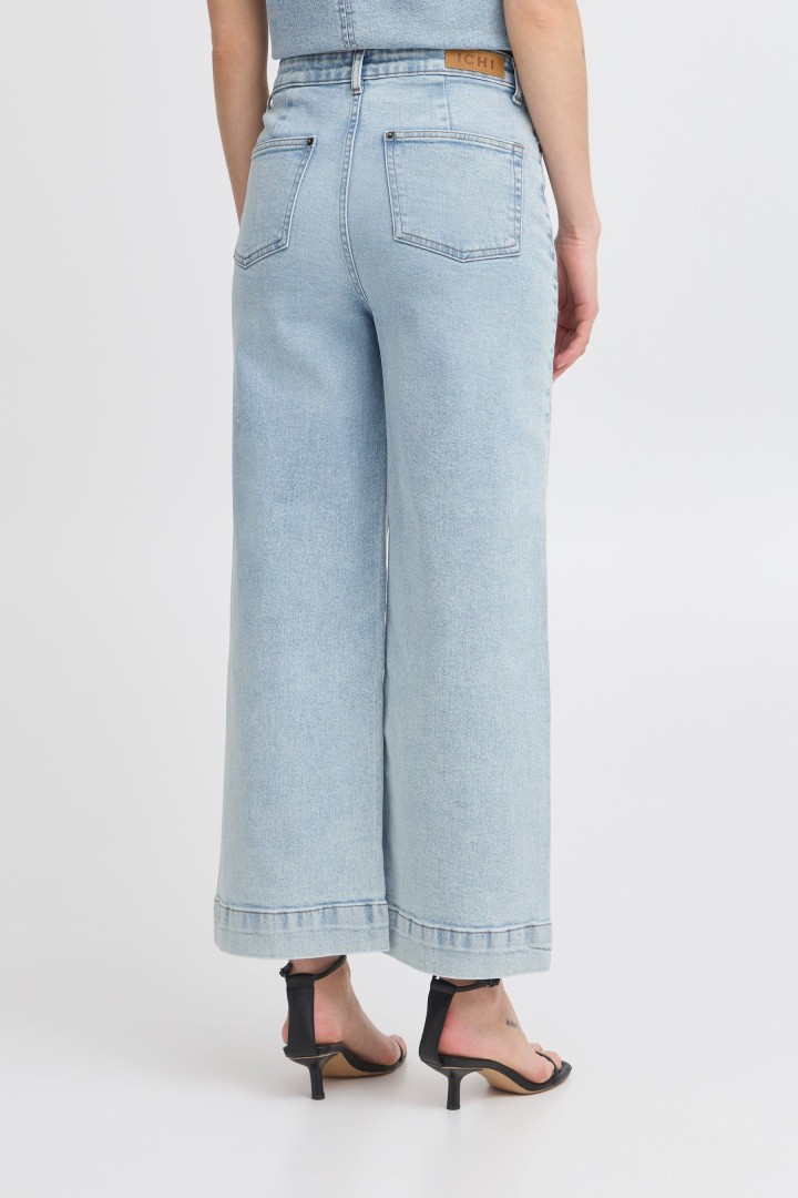 IHARMIOS PANTS LIGHT BLUE WASHED
