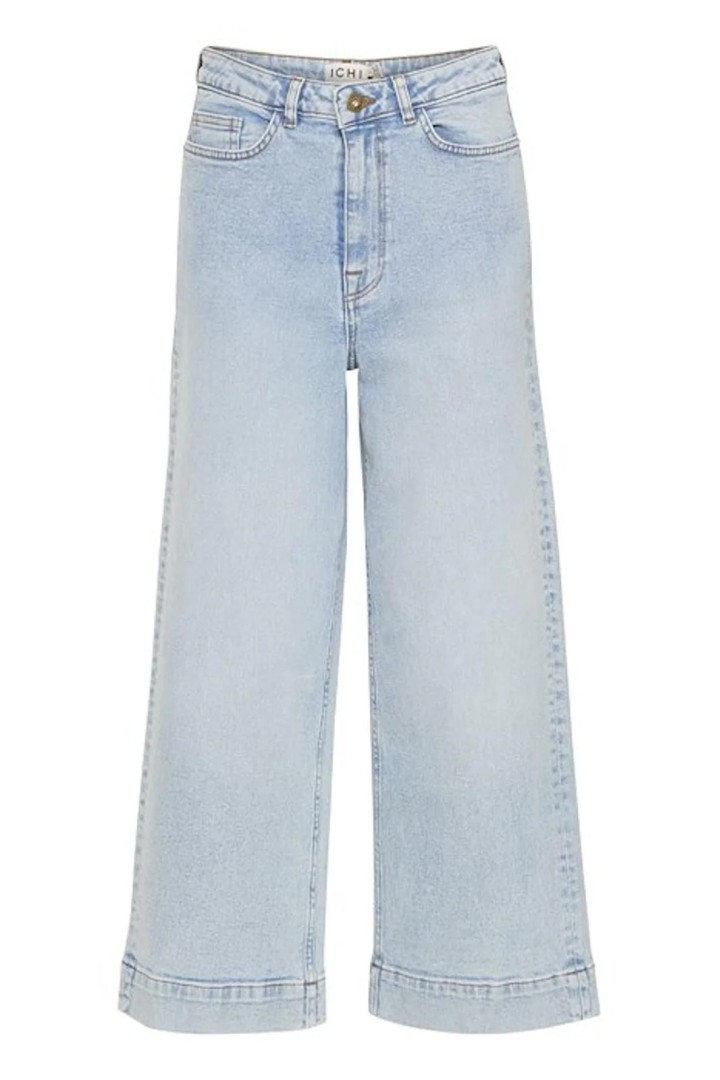 IHARMIOS PANTS LIGHT BLUE WASHED
