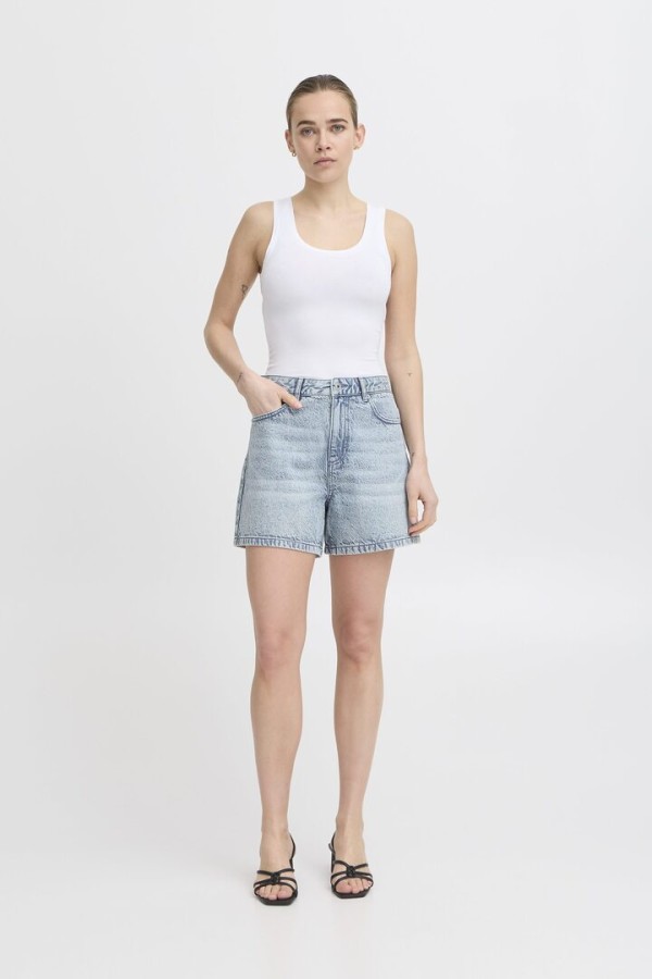 IHAVENY Shorts Washe Light Blue