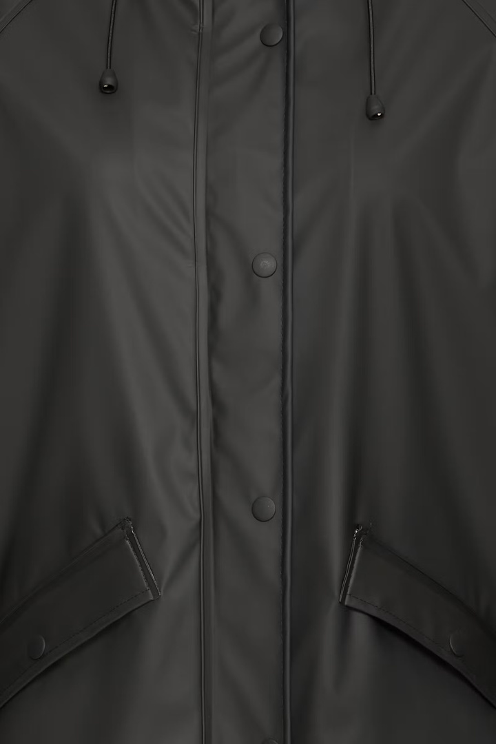 IHTAZI RAINCOAT BLACK