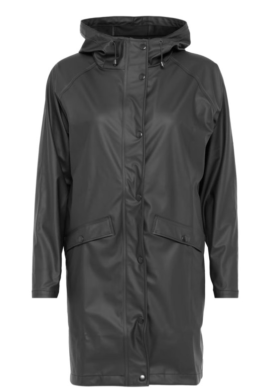 IHTAZI RAINCOAT BLACK