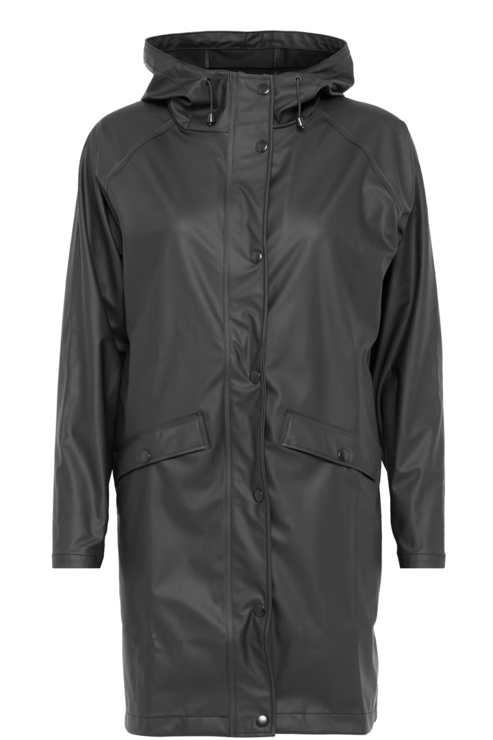 IHTAZI RAINCOAT BLACK