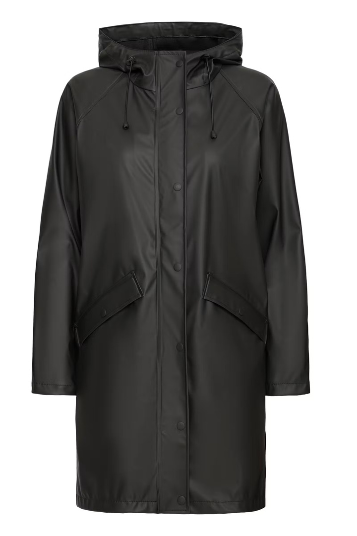 IHTAZI RAINCOAT BLACK