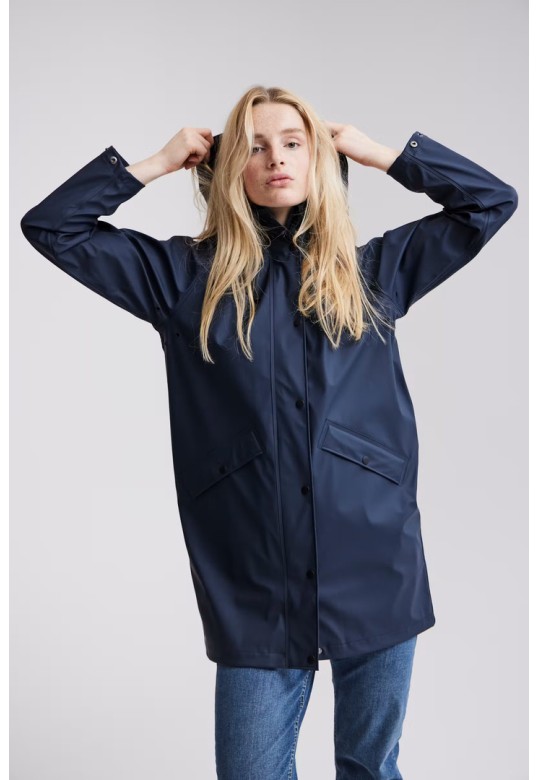 IHTAZI RAINCOAT TOTAL ECLIPSE BLUE