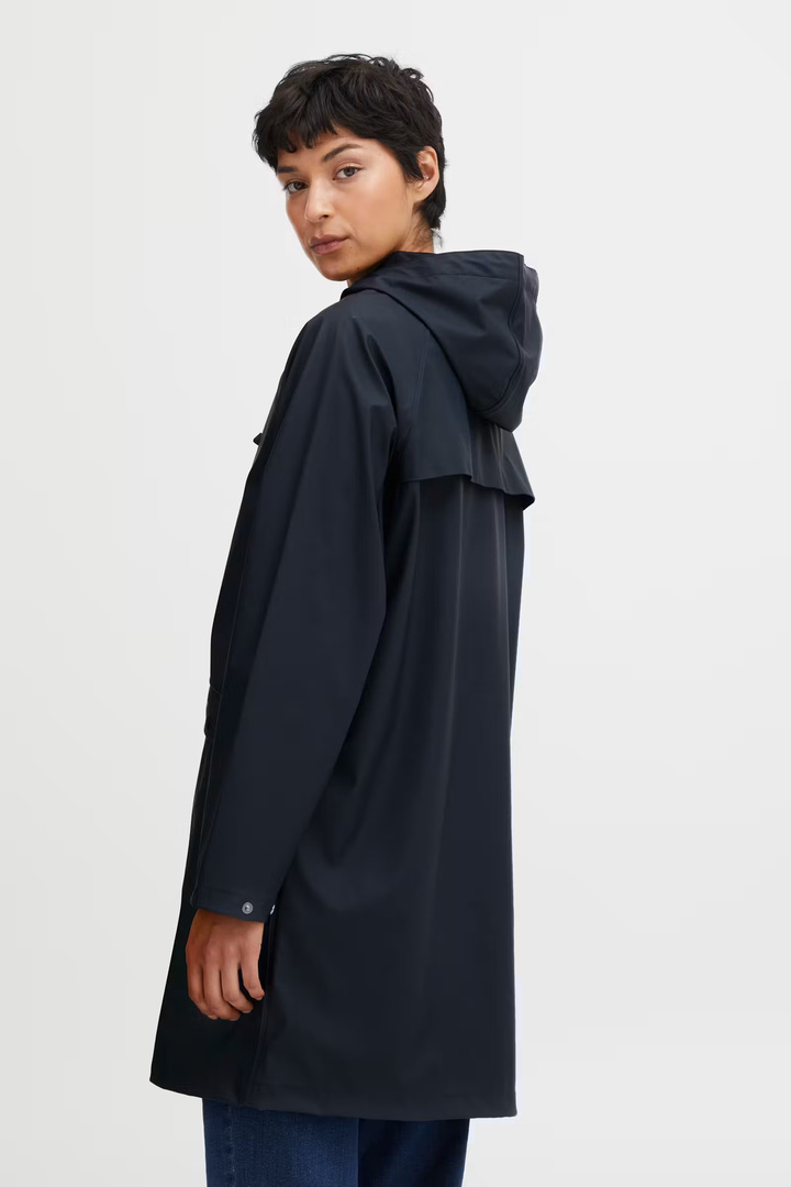 IHTAZI RAINCOAT TOTAL ECLIPSE BLUE