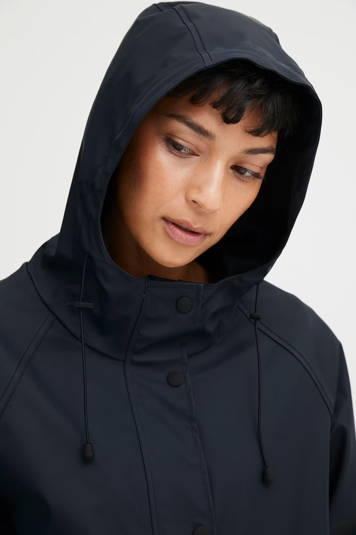 IHTAZI RAINCOAT TOTAL ECLIPSE BLUE