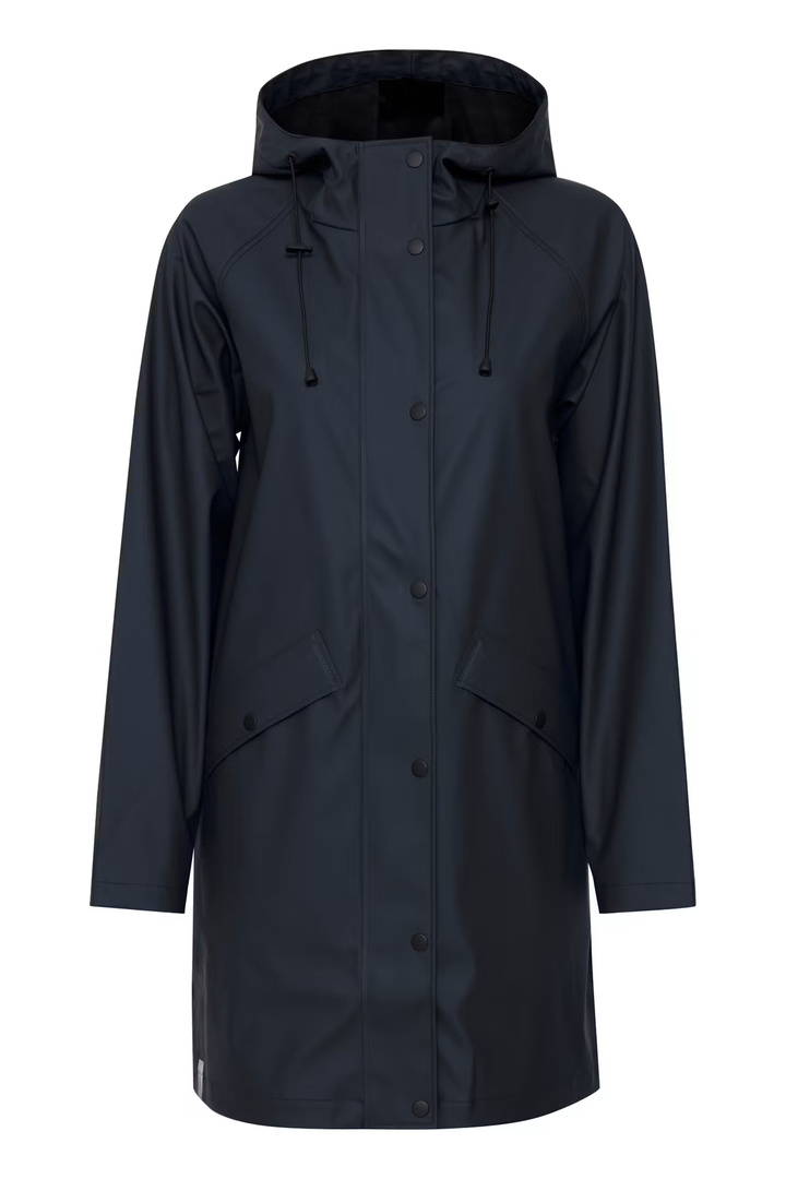 IHTAZI RAINCOAT TOTAL ECLIPSE BLUE