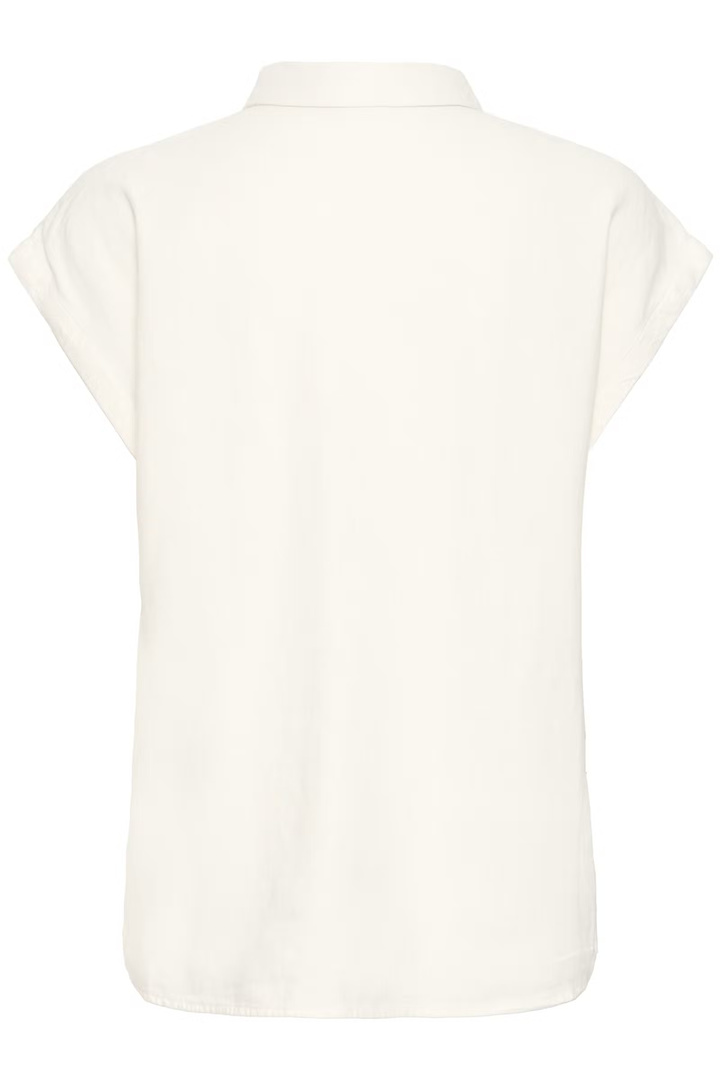 IHLINNO Short-sleeved blouse Cloud Dancer
