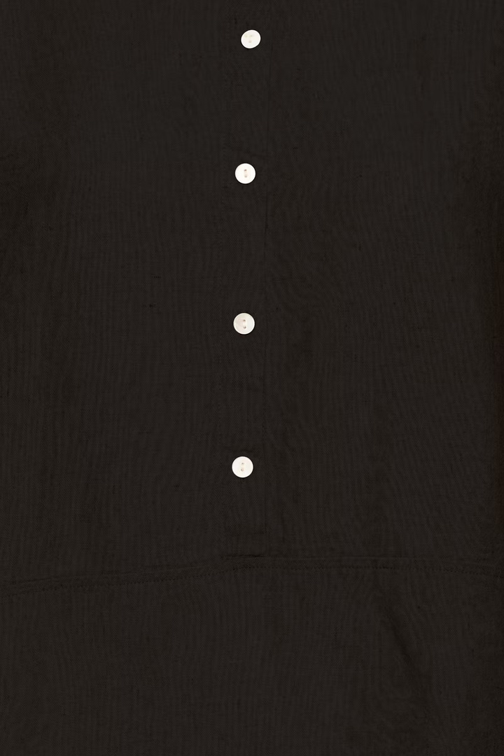 IHLINNO Short-sleeved blouse Black