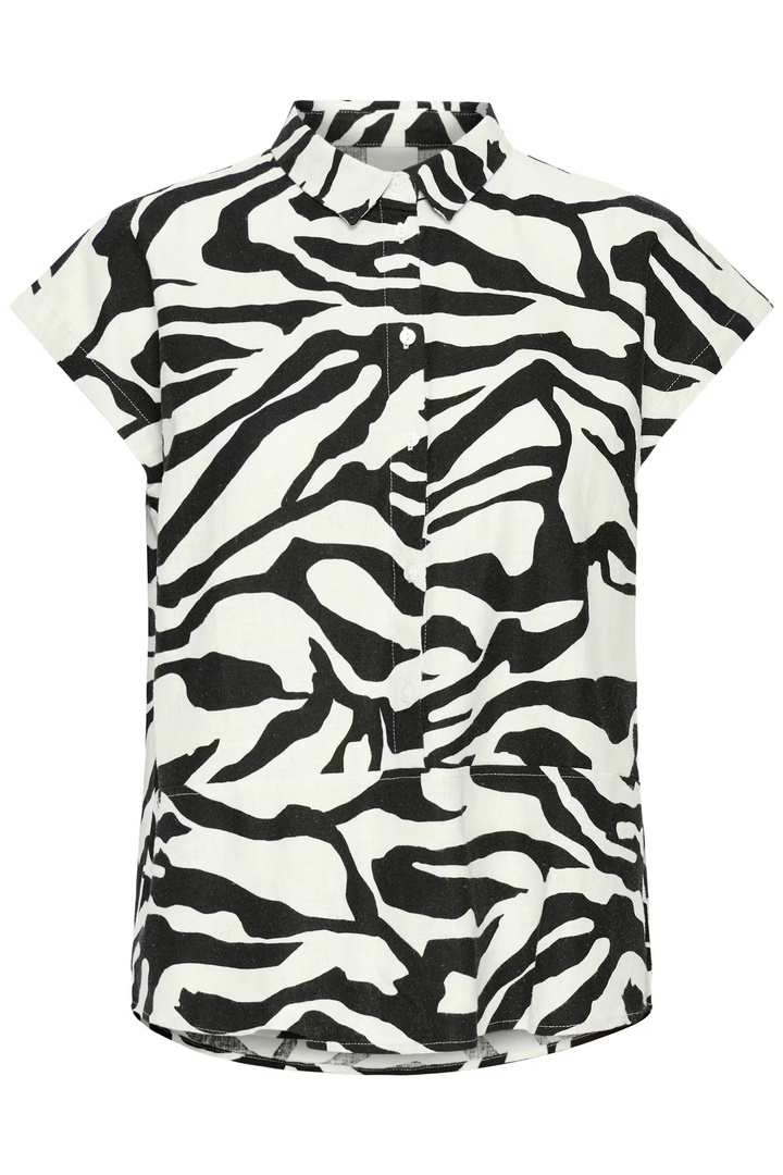 IHLINNO Short-sleeved blouse Graphic Animal / White