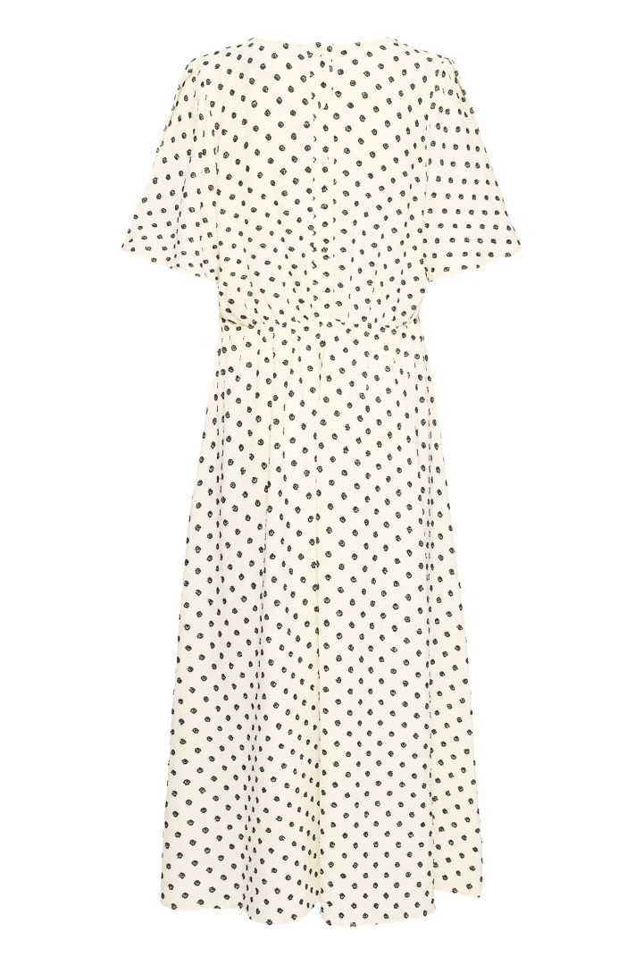 IHZABBY Dress Graphic Diamond / White