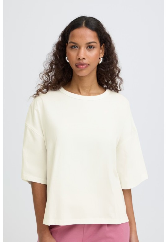 IHPALMER EXTRA LOOSE T-shirt Cloud Dancer