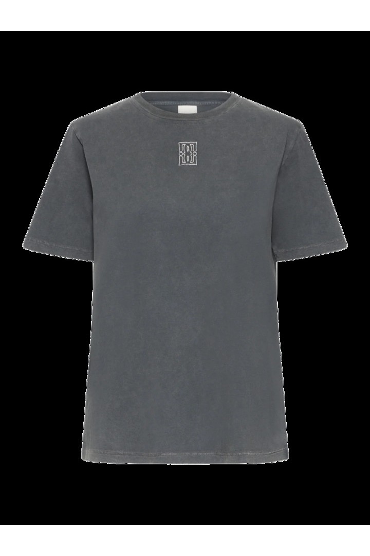 IHNICA T-SHIRT BLACK CLOUD DANCER