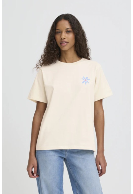 IHBALMERS T-SHIRT BIRCH 