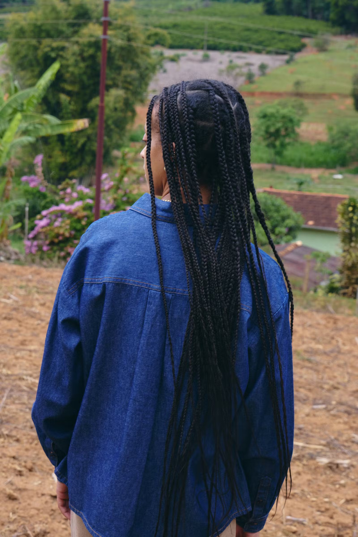 IHARCHER Shirt DENIM AUTHENTIC BLUE