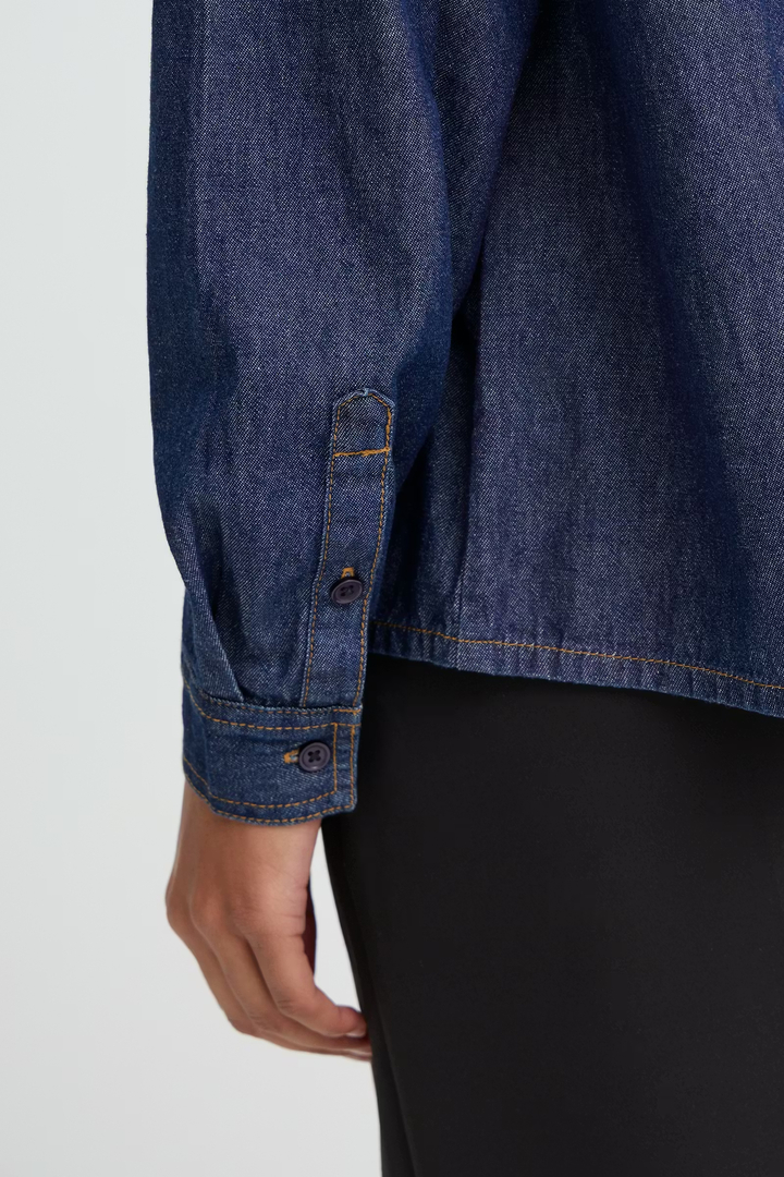 IHARCHER Shirt DENIM AUTHENTIC BLUE