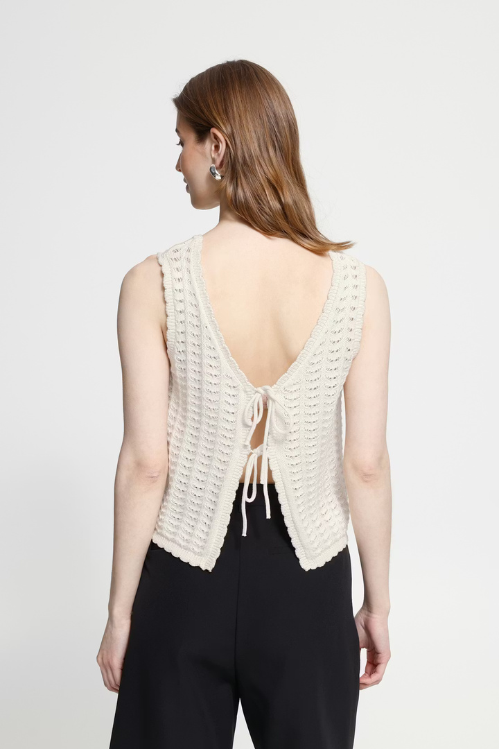 IHDOSIA Knitted vest Birch